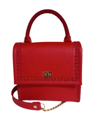 Geanta de mana Piele Olga Purple [10]