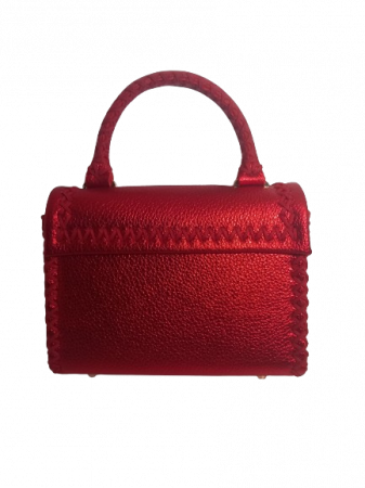Geanta de piele Aleyna Red Shining [4]