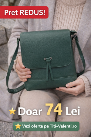 Geanta de Piele Ecologica Black Harmoni [1]