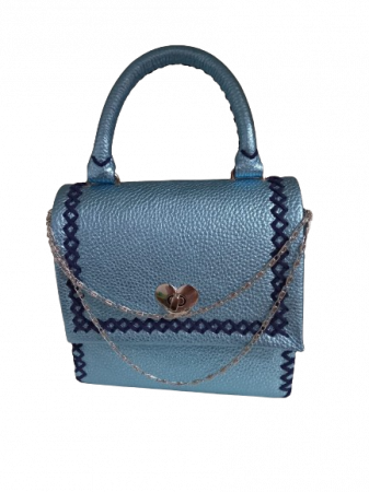 Geanta Piele Olga Blue Style [2]