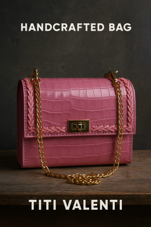 Geanta de umar Piele Mini Pink Mary [1]