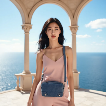 Geanta Denim Casual Crossbody [5]