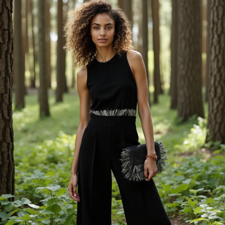 Geanta Casual de Blug Denim Rebel Black [2]
