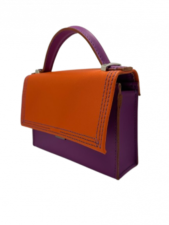 Geanta din Piele Naturala Sunset Chic [3]