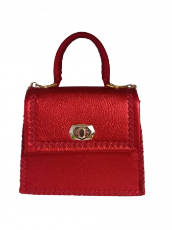 Geanta Handmade Piele Red Ceyda [6]