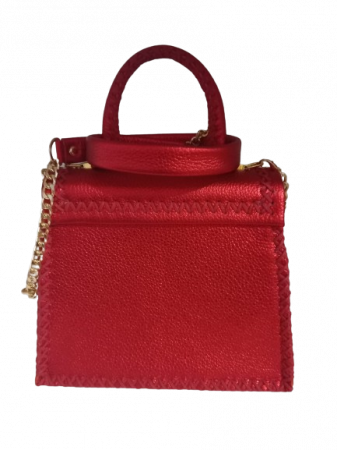 Geanta Handmade Piele Red Ceyda [5]