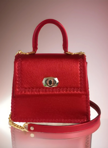 Geanta Handmade Piele Red Ceyda [1]