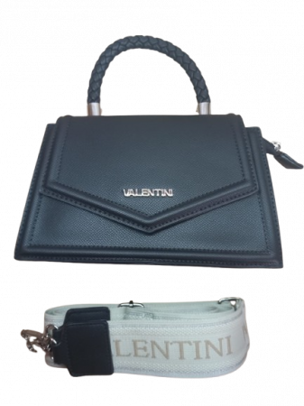 Geanta Mini Piele Neagra Valentini [5]
