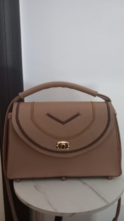 Geanta Piele de Poveste Emira Bej [2]
