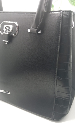 Geanta Piele Eco Selda Black [3]