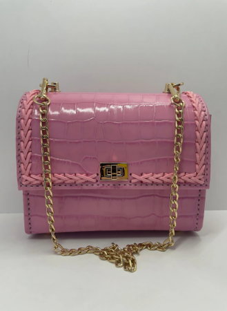 Geanta de umar Piele Mini Pink Mary [1]