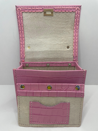 Geanta de umar Piele Mini Pink Mary [3]