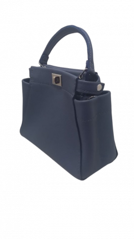 Geanta Piele Naturala Dilara Blue Mist [3]