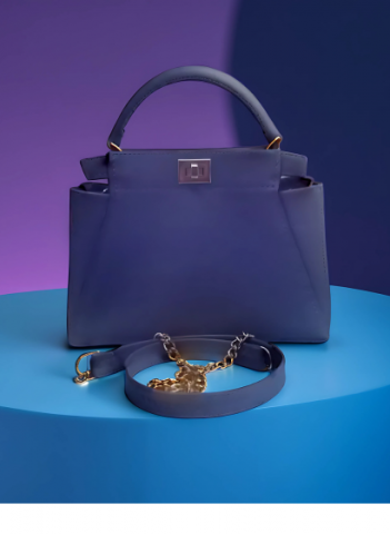 Geanta Piele Naturala Dilara Blue Mist [1]