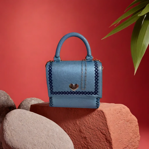 Geanta Piele Olga Blue Style [1]