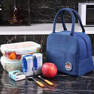 Geanta picnic denim albastru [5]