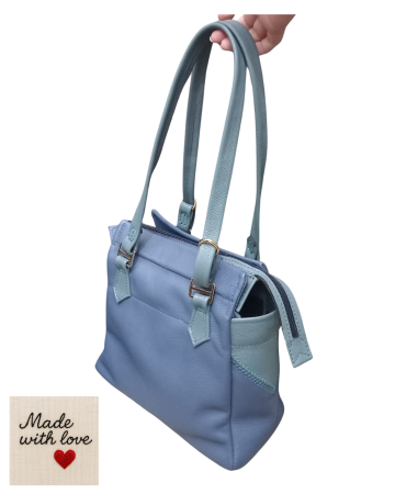 Geanta Titi Valenti Blue Harmony handmade [3]