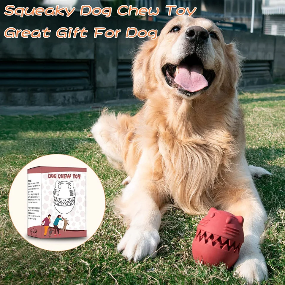 Jucarie de Mestecat Interactiva cu Aroma Alimentara – Cauciuc Maro [4]