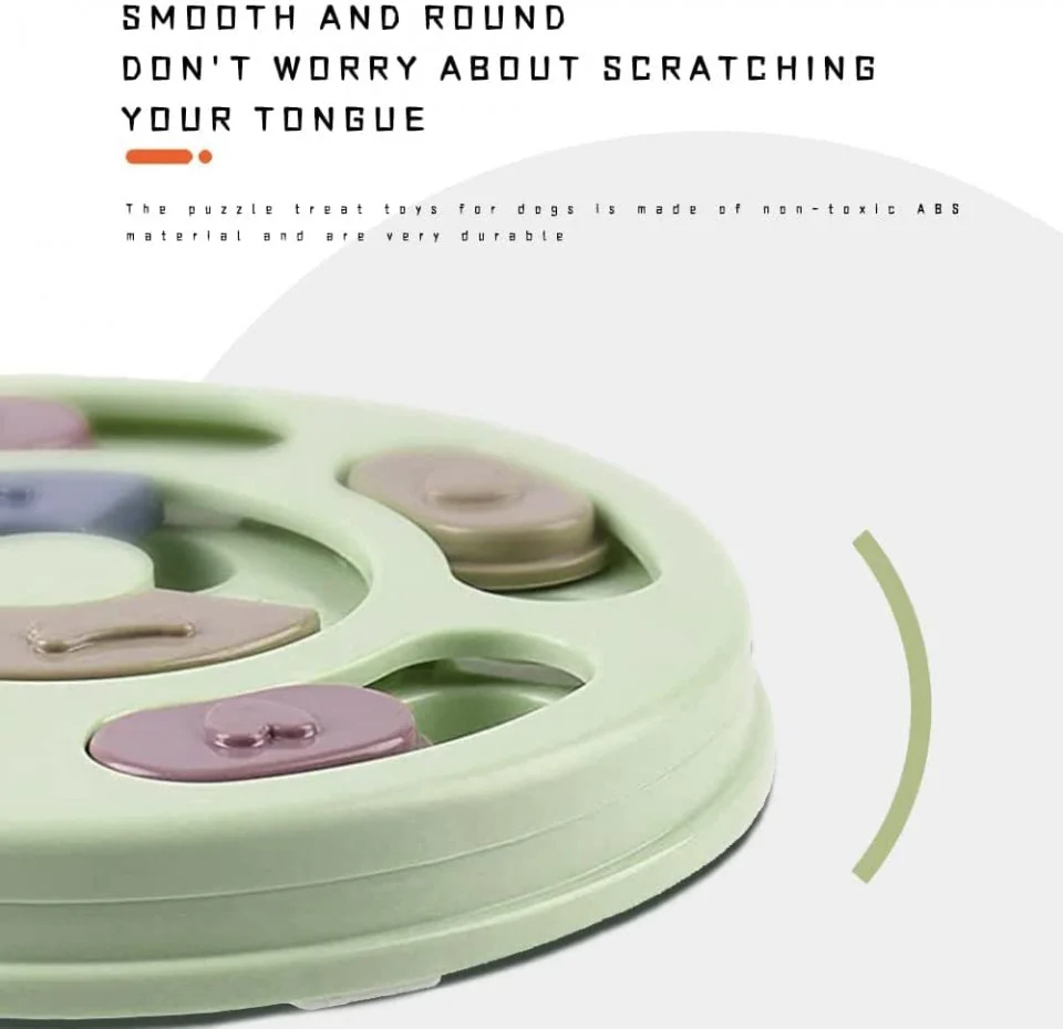 Jucarie Hranitoare Interactiva pentru Caini – Puzzle Multicolor [4]