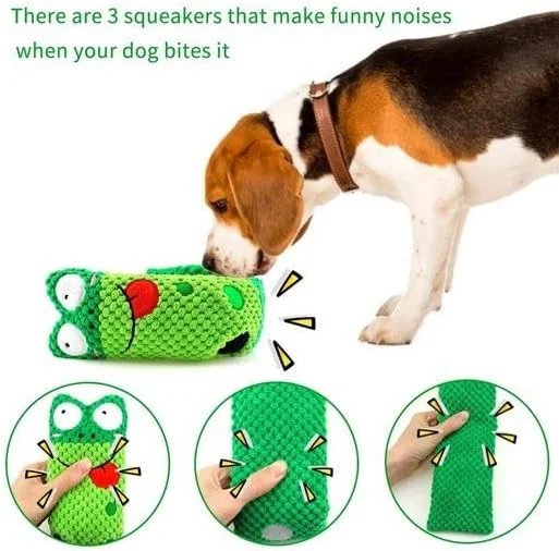 Jucarie Interactiva pentru Caini – Textil Verde [2]