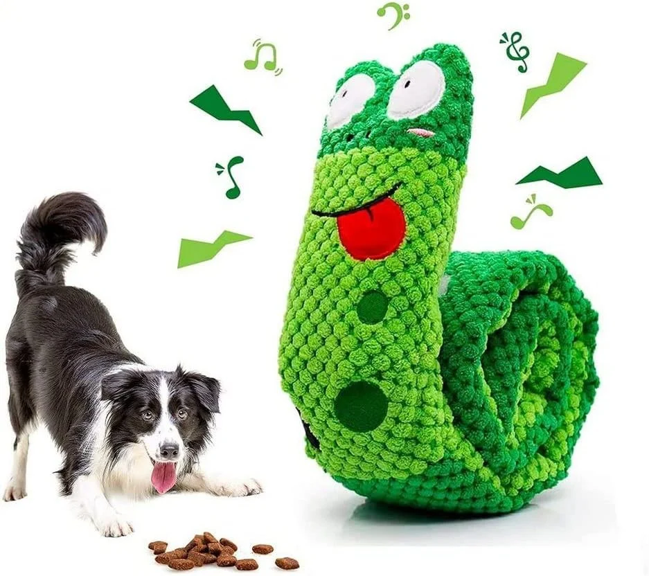 Titi Valenti – Colectia Patru Labute, Prietenul Meu - Jucarie Interactiva pentru Caini – Textil Verde