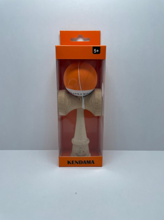 Kendama V3 Balance Hole, Portocaliu 18 cm [2]