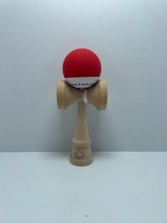 Kendame - Kendama V3 Balance Hole, rosu 18 cm