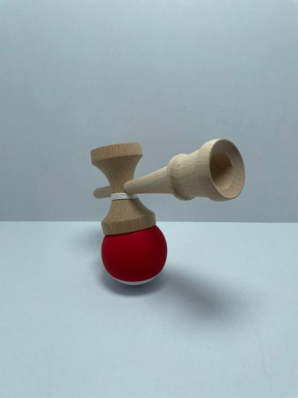 Kendama V3 Balance Hole, rosu 18 cm [3]