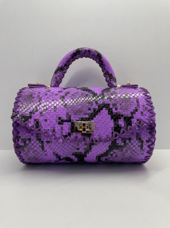 Oferta Speciala Rochie si Geanta Handmade Mov [3]