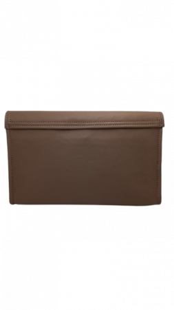 Plic de Damă din Piele Naturală Magnolia Beige [4]