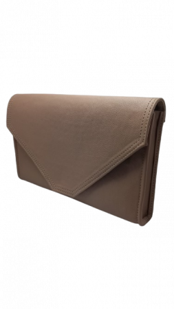 Plic de Damă din Piele Naturală Magnolia Beige [3]