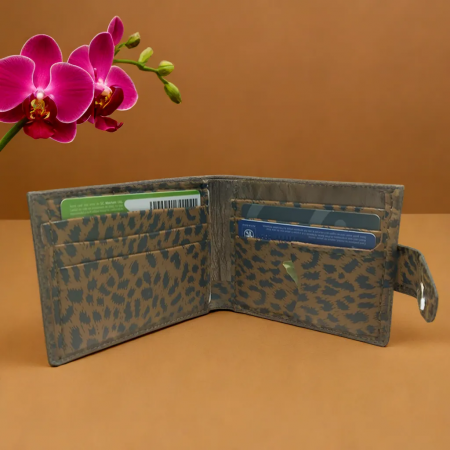 Portofel Piele Leo Animal Print