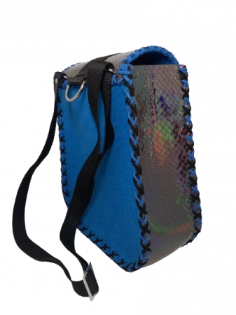 Rucsac Mini Piele si Fetru Dori Cameleon [3]