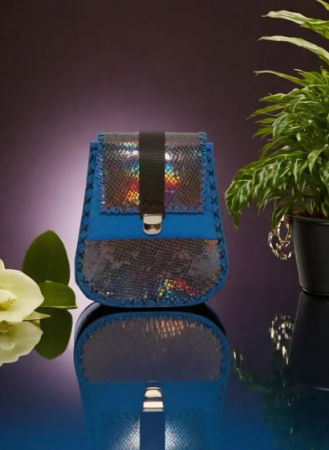 Borsete si Genti Tip Rucsac - Rucsac Mini Piele si Fetru Dori Cameleon