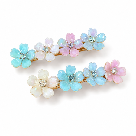 Accesorii - Set Aleyna Clame de Par Tip Floare