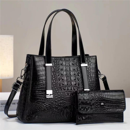 Set Geanta Dama Diana si portofel negru [1]