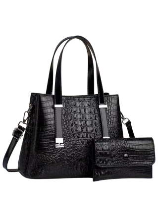Set Geanta Dama Diana si portofel negru [0]