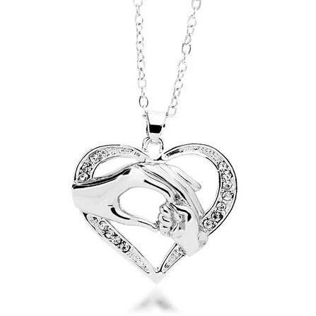 Set Love Gift Portcard Rosu Handmade Si Colier [4]