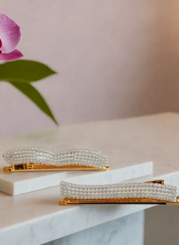 Set Mary Clame de Par cu Perle [1]