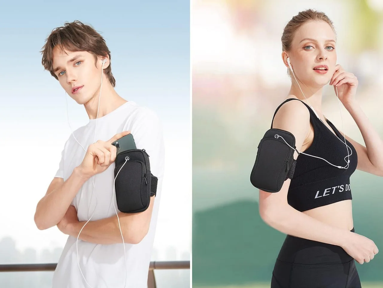 Set sport 2 in 1 – husa telefon tip banderola si prosop [1]