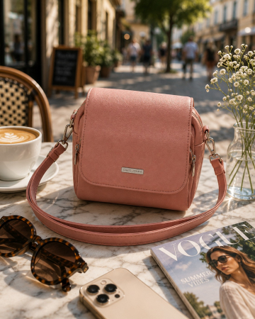 Set Start de Vară — Geantă Everyday + Ochelari UV400 + Clamă de Păr | Titi Valenti [1]