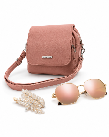 Genti Everyday sub 200 lei - Set Start de Vară — Geantă Everyday + Ochelari UV400 + Clamă de Păr | Titi Valenti