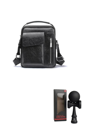 Kendame - Set Tata Si Copil: Borseta Freddie + Kendama