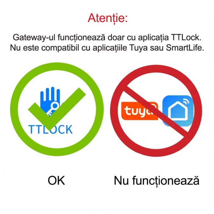 Adaptor Wi-Fi Gateway smart, G2 Hub pentru control la distanta a incuietorilor inteligente [6]