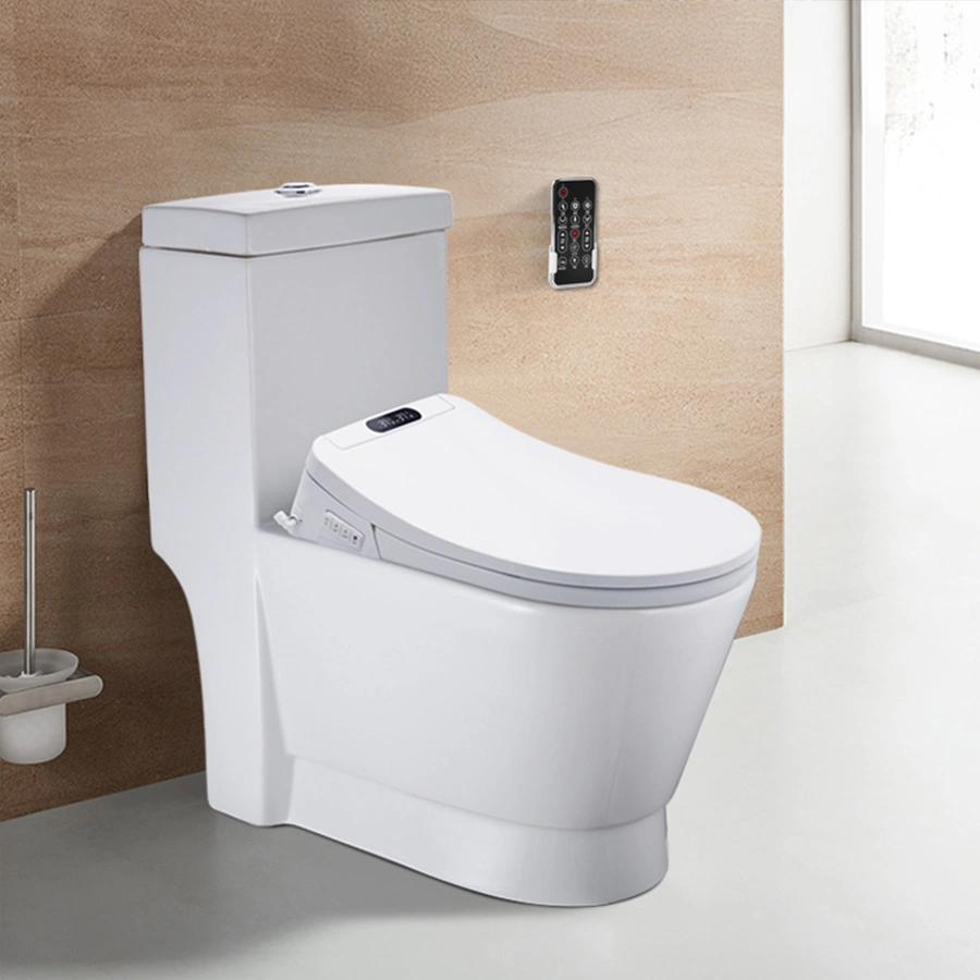 Capac WC inteligent functie bideu cu forma de U si telecomanda [3]