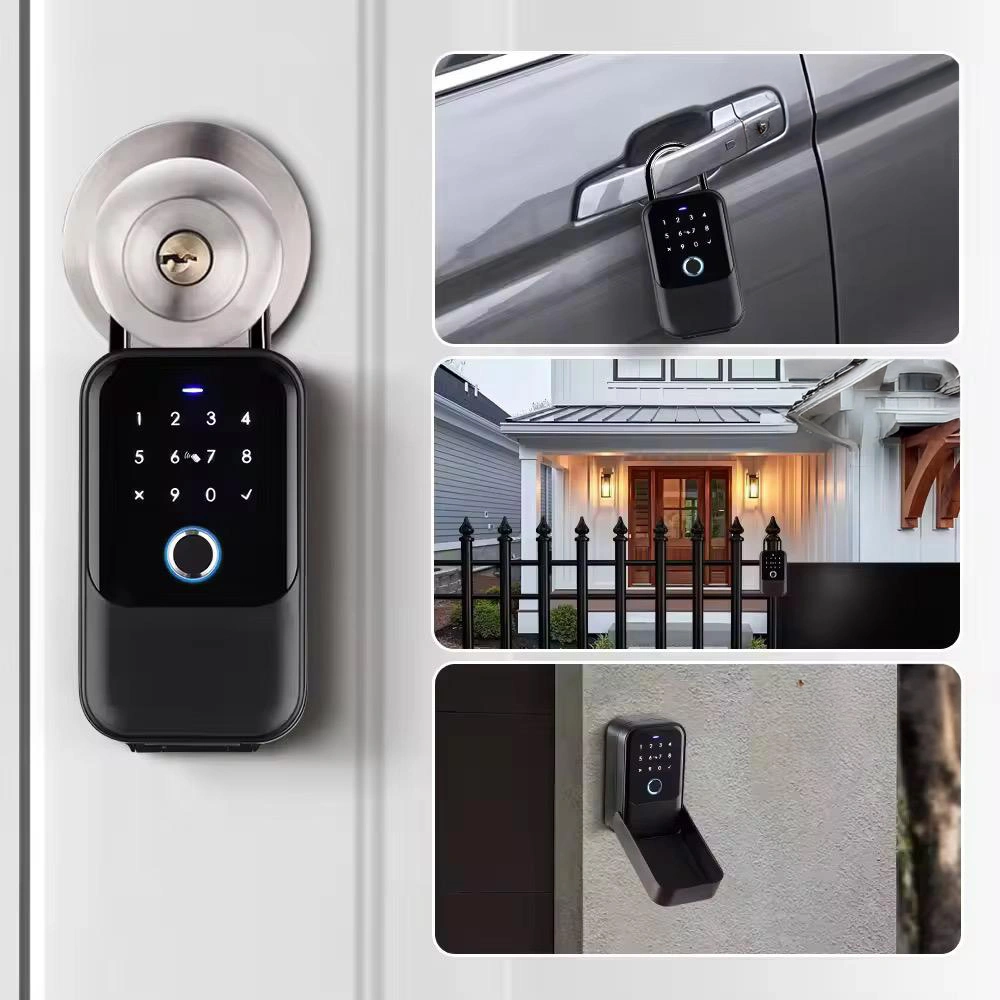 Cutie smart tip lacat pentru chei cu TTLock, cod si amprenta [5]