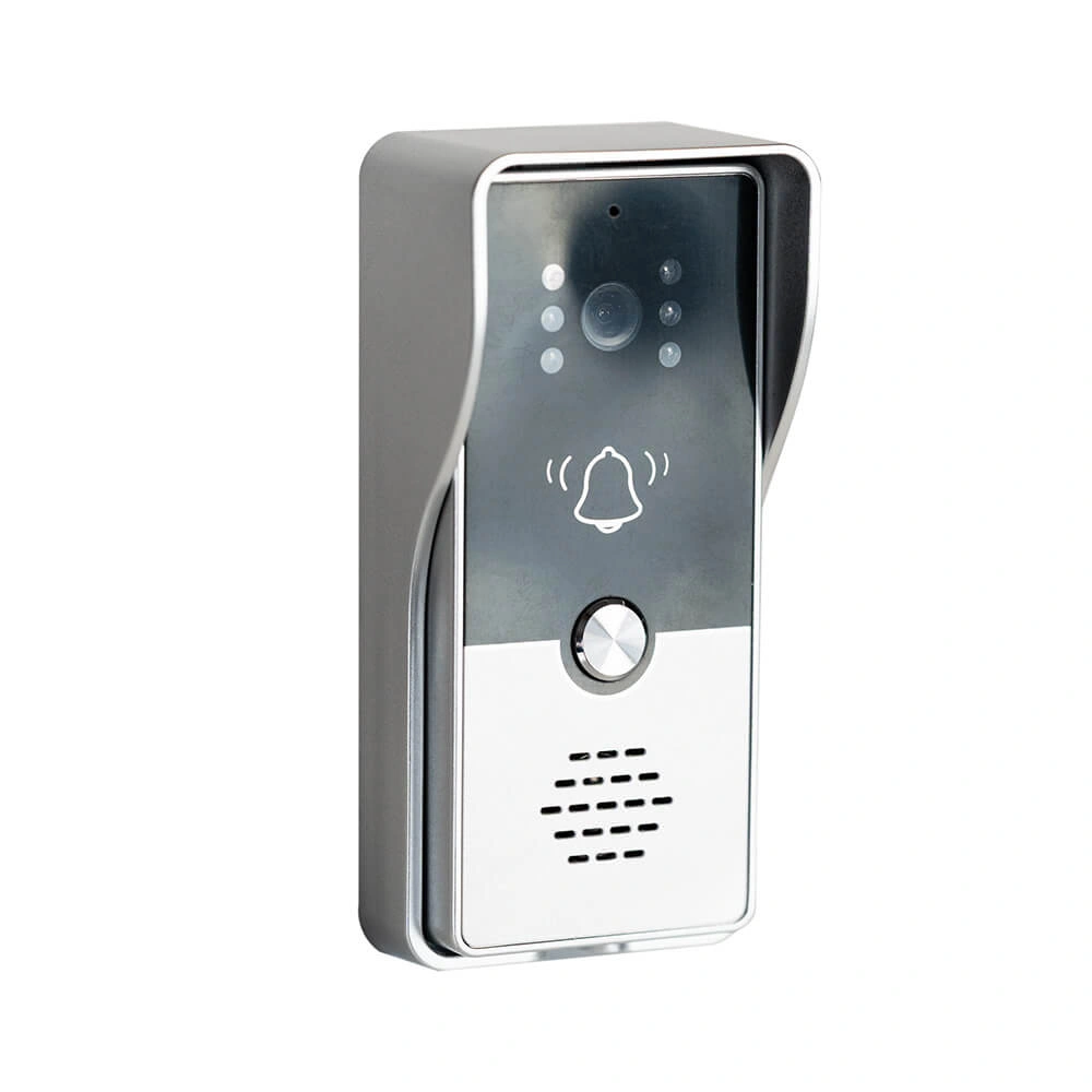 Interfon video 7 inch cu 4 fire, camera HD, control acces RFID si vedere nocturna [4]