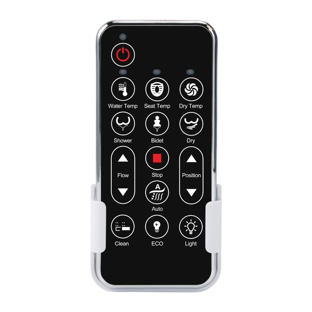 Capac WC inteligent functie bideu cu forma de U si telecomanda [5]