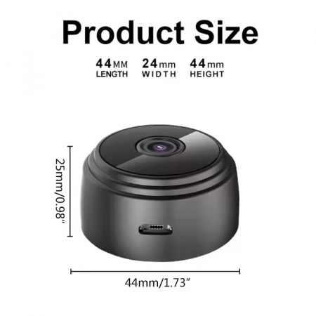 Minicamera smart WiFi cu detectie miscare si acces din aplicatia TTLock [5]