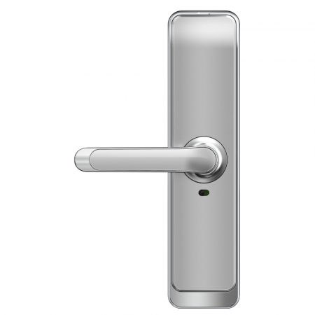 Incuietoare smart max lux silver, ideal Booking, Airbnb, deschidere cu amprenta, cod, card, telefon, Wi-Fi, Bluetooth [3]
